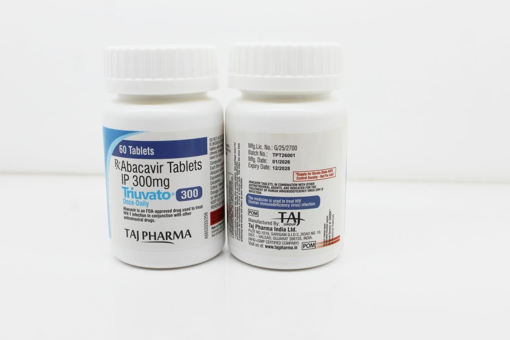 Abacavir Tablets 300mg– Taj Pharmaceuticals