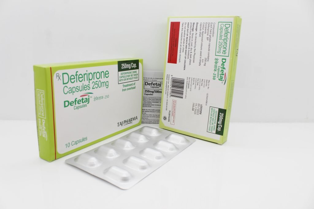 Deferiprone Capsules 250mg Manufacturer PAN India