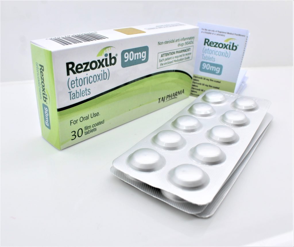 Etoricoxib Tablets 90mg Manufacturers Suppliers Exporters in India