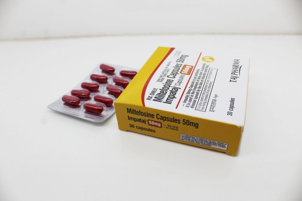 Miltefosine 50mg capsules Manufacturers India & Pioneer Exporters
