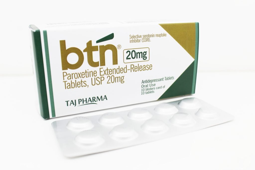 Paroxetine Extended-release Tablets 20mg PAN India Manufacturer