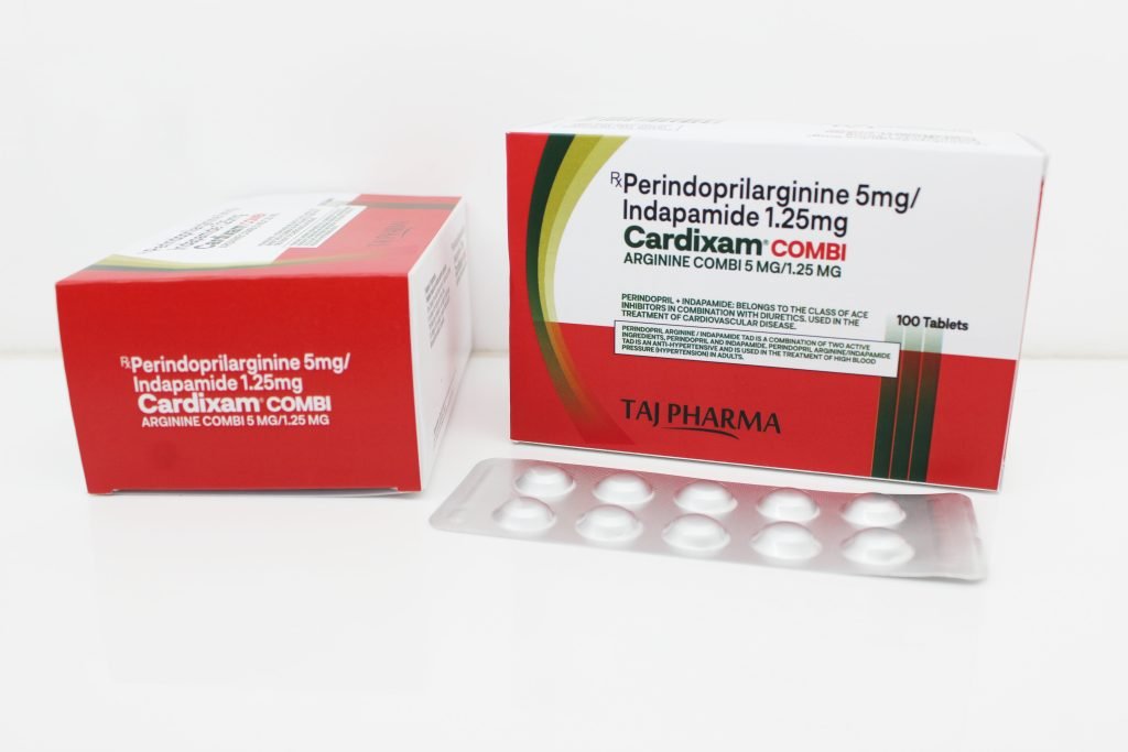 Perindopril Arginine 5mg + Indapamide 1.25mg Tablets Manufacturer, Supplier in Vapi, Gujarat