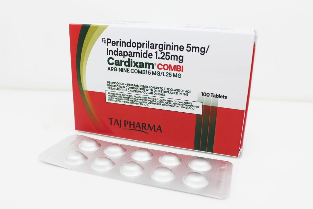 Perindopril Arginine 5mg + Indapamide 1.25mg Tablets PAN India Manufacturer
