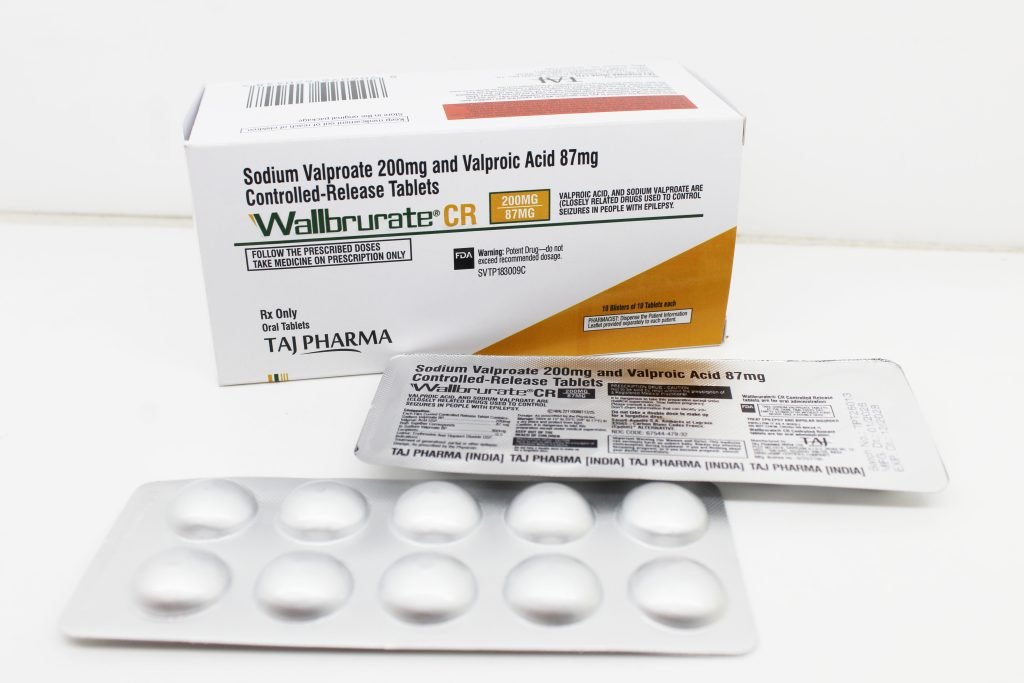 Sodium Valproate 200mg and Valproic Acid 87mg Controlled-Release Tablets