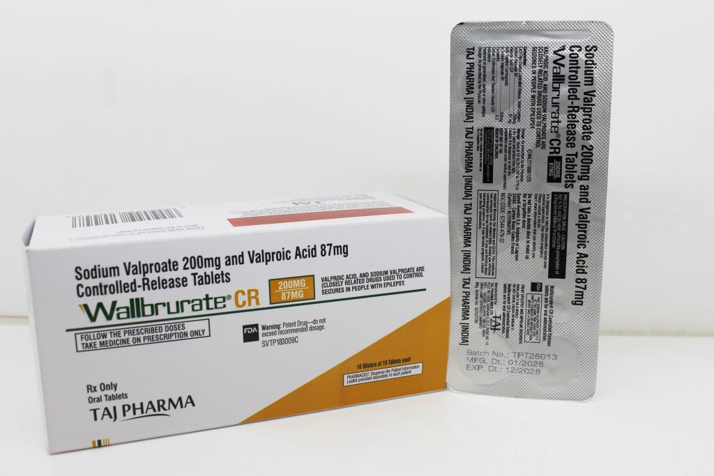 Sodium Valproate 200mg and Valproic Acid 87mg Controlled-Release Tablets Exporters