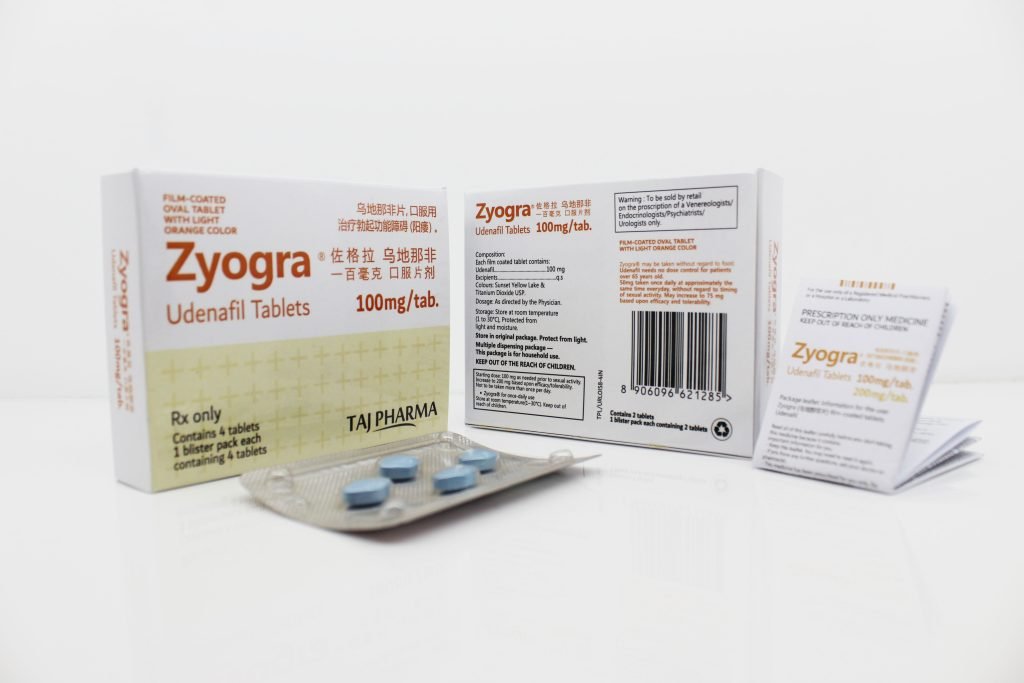 Udenafil 100 mg Tablet Manufacturer