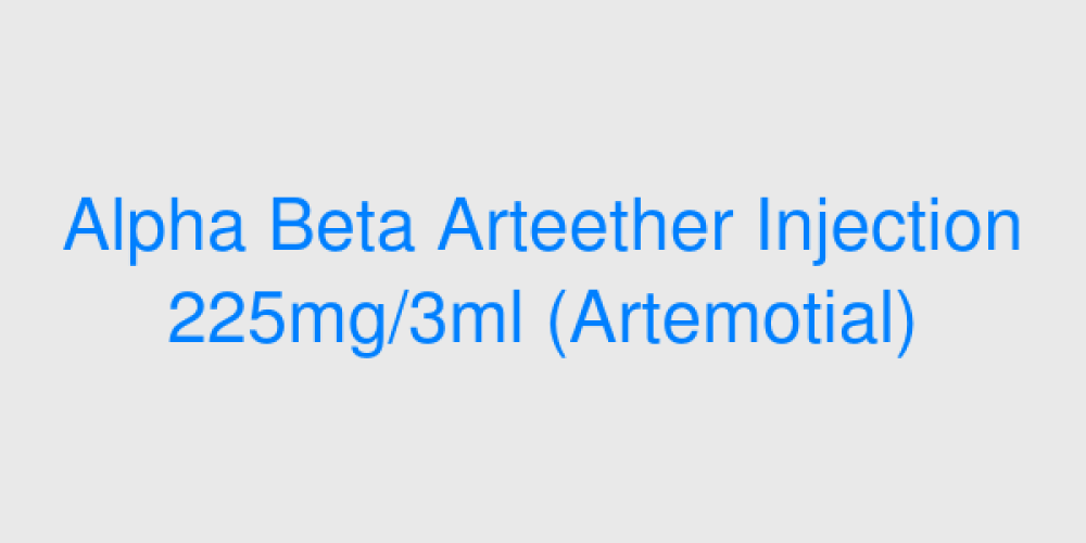 Alpha Beta Arteether Injection 225mg/3ml (Artemotial)