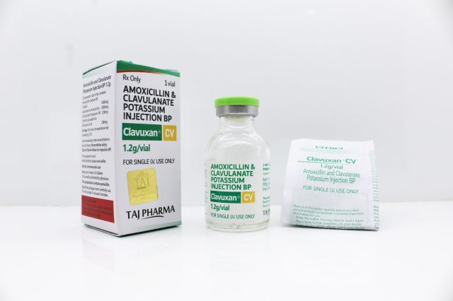 Amoxicillin and Clavulanate Potassium for Injection 1.2gm (Clavuxan CV)