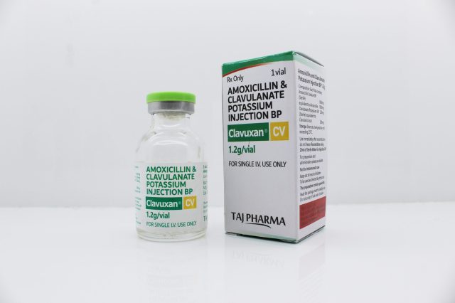 Amoxicillin and Clavulanate Potassium for Injection 1.2gm (Clavuxan CV)