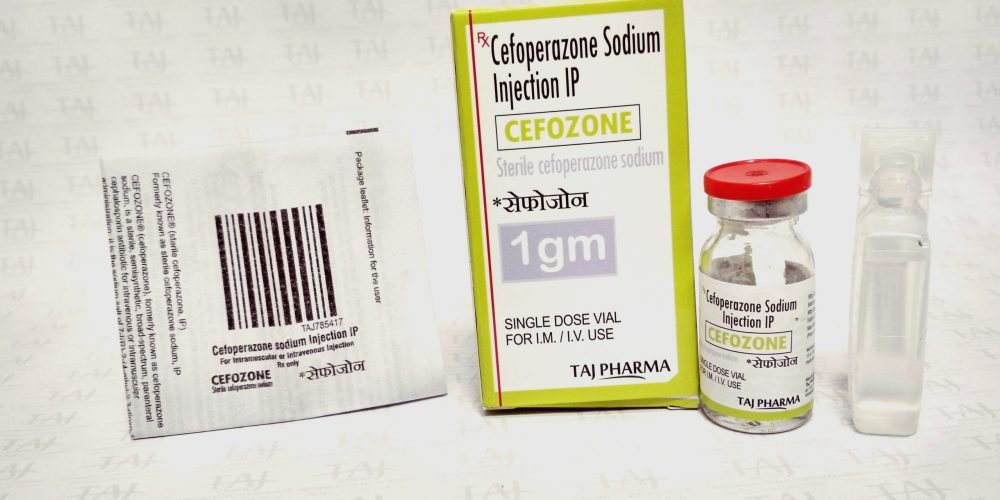 Cefoperazone Injection IP 1gm (CEFOZONE)