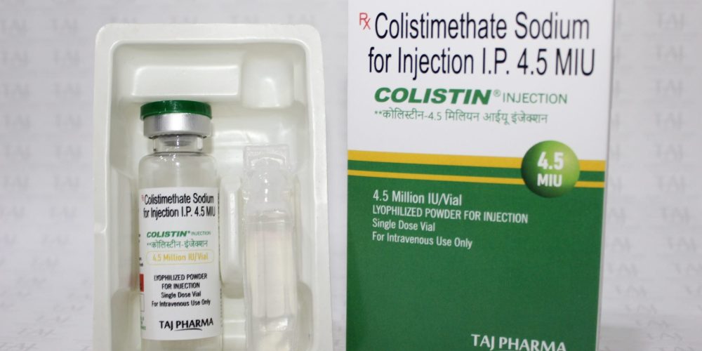 Colistimethate Sodium for Injection IP 4.5 Million I.U. (Colistin)
