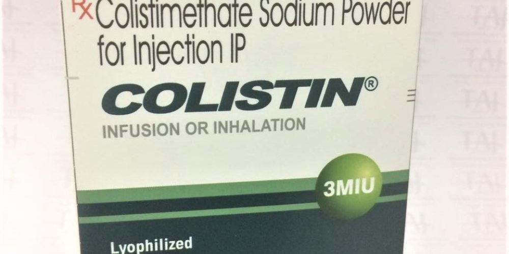Colistimethate Sodium for Injection IP 3 Million I.U. (Colistin)