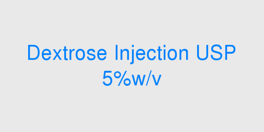 Dextrose Injection USP 5%w/v