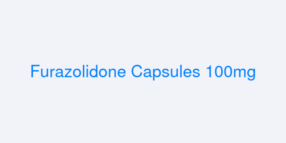 Furazolidone Capsules 100mg