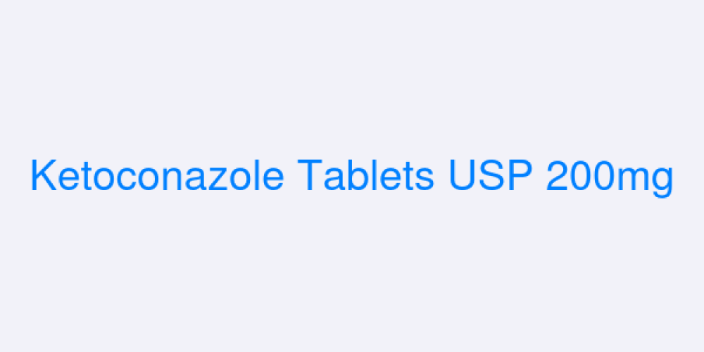 Ketoconazole Tablets USP 200mg