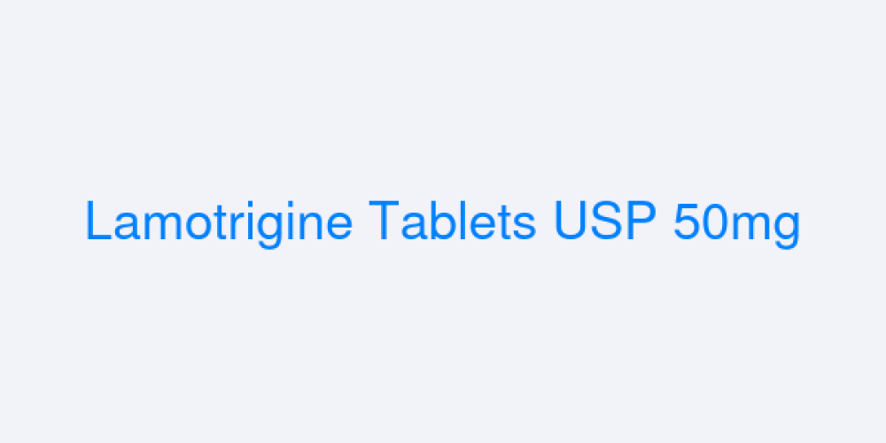 Lamotrigine Tablets USP 50mg