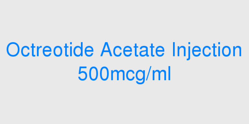 Octreotide Acetate Injection 500mcg/ml (Prostatin)