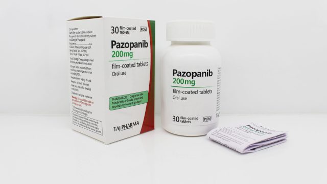 Pazopanib film-coated Tablets Manufacturers PAN India