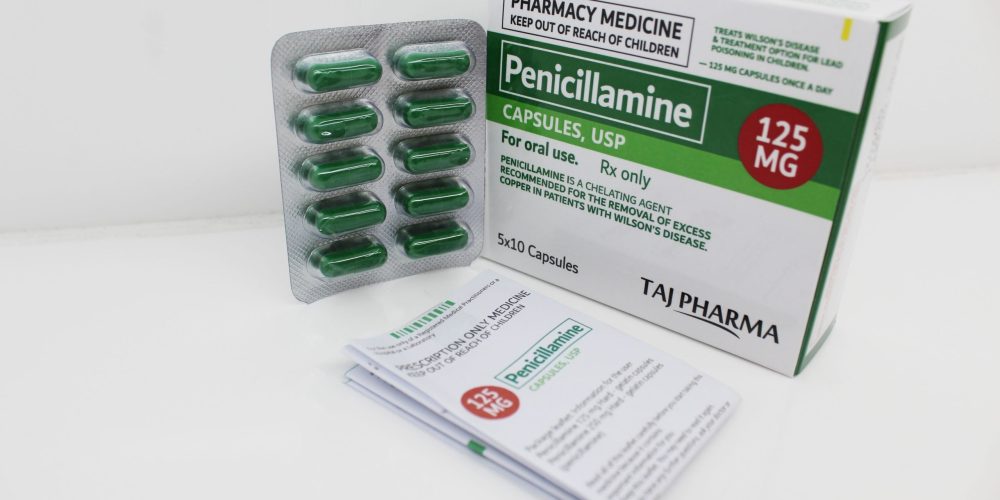 Penicillamine Capsules USP 125mg