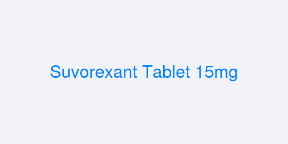 Suvorexant Tablet 15mg