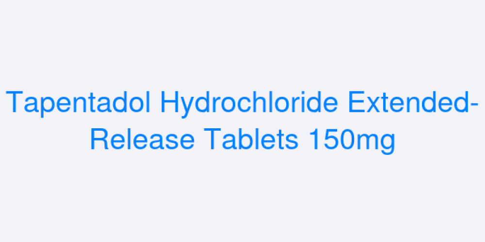 Tapentadol Hydrochloride Extended-Release Tablets 150mg