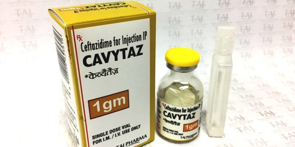 Ceftazidime for Injection IP 1gm (CAVYTAZ)