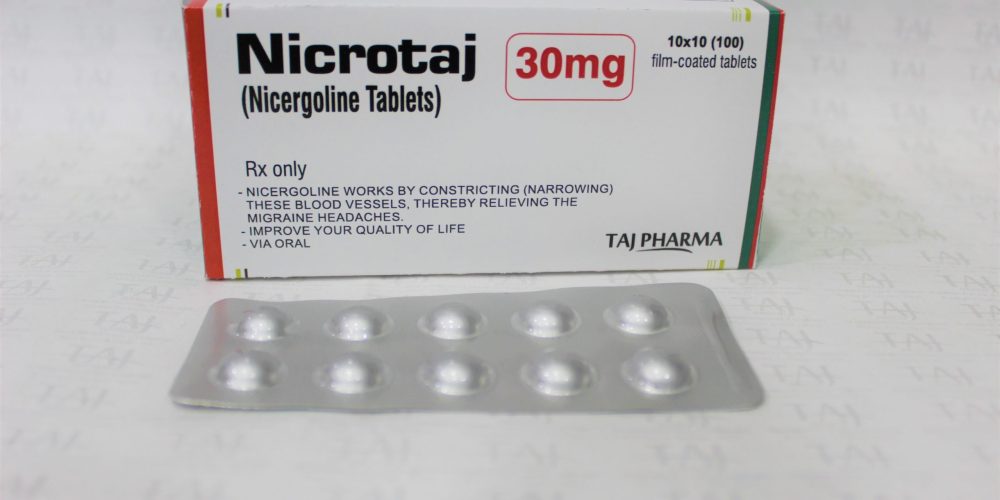 Nicergoline Tablets 30mg (Nicrotaj)